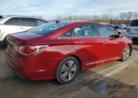 2013 Hyundai Sonata Hybrid z USA, uszkodzony, nr VIN KMHEC4A46DA081667